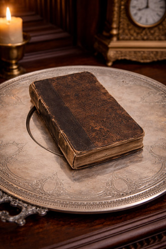 Antico libro preghiere - libro, di