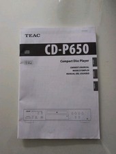 TEAC COMPACT DISC PLAYER