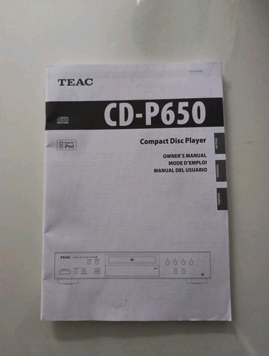 Teac compact disc player - compact,