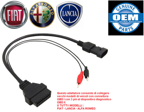Cavo diagnosi per fiat alfa - cavo,