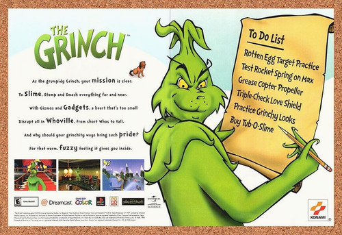 The grinch ps1 originale 2000 - originale,