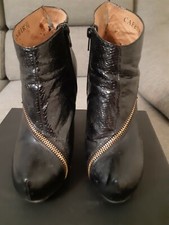 Cafè NOIR Stivaletti Donna Neri Tronchetti plateu interno 3cm tacco 10 Numero 36