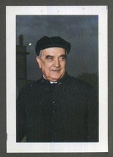 SANTINO HOLY CARD - P. GAETANO PAOLO TANZELLA - CAPURSO 1910  ANDRIA 1986