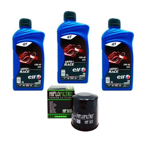 Kit tagliando olio elf moto4 - tagliando,