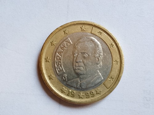 Moneta euro spagna 1999 - 1,