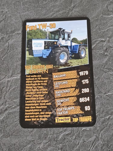 Ford trattori scheda - ford, 30