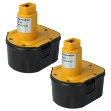 2x Batteria per Dewalt DE9071