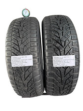 2 PNEUMATICI USATI 185/60 R 15 88T XL YOKOHAMA INVERNALE M+S 6.5 MM DOT 1418