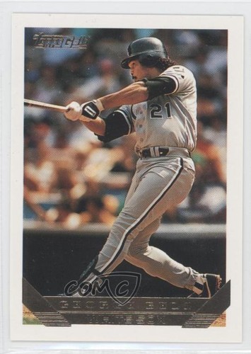 1993 topps gold - george, bell
