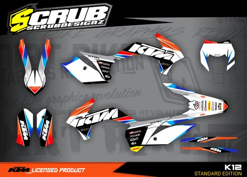 Adesivo ktm exc decoro 125 - decoro,