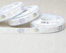 Cicogna/Benvenuti nel Mondo Nastro Taffetà Larghezza 15mm, Artigianato, Fiocchi, Nascita, Bimbo