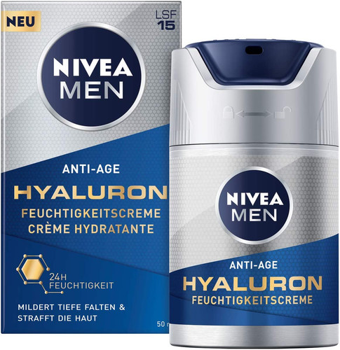 Crema viso uomo con acido - con,
