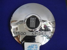 FIAT 1500 1600 SPIDER COPPA RUOTA CROMATA ORIGINALE D'EPOCA COVER WHEEL NOS