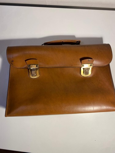 Cartella vintage anni cuoio - 80,