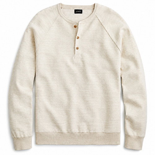 Crew maglione henley uomo - j.crew,