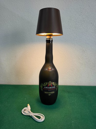 Lampada bottiglia amarone - lampada,