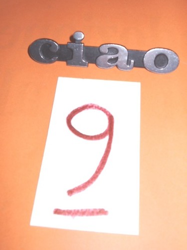 Piaggio scritte ciao - piaggio,