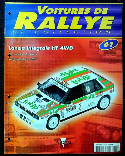 Fascicule voitures rallye - voitures,