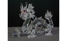 Swarovski drago edizione 1997 nuova garanzia cristallo swarovski presa drago scs