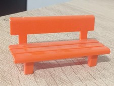 PLAYMOBIL PANCHINA ARANCIONE