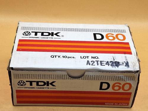 Tdk 10pack 1982 usa - 10pack,