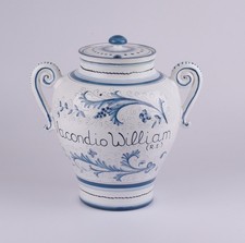 Raro vaso in ceramica delle