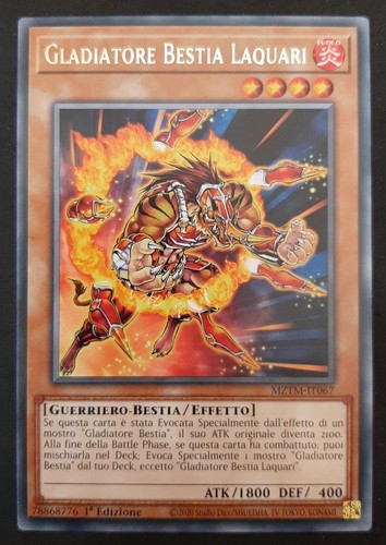 Gladiatore bestia laquari - bestia,