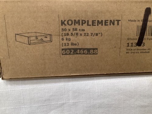 Cassetto ikea komplement - ikea, con