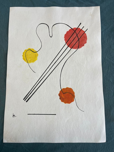 Wassily kandinky disegno - wassily, e