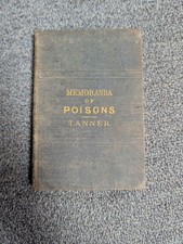 Antique 1883 Medical Book