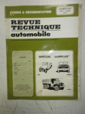 Revue technique special - revue,
