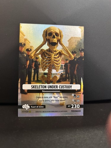 Skeleton under custody 150 - skeleton, 17/150