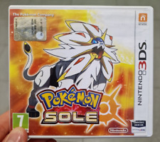 POKÉMON SOLE - NINTENDO 3DS 2DS 3DSXL 2DSXL COMPLETO PAL ITALIANO