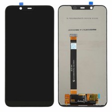 DISPLAY TOUCH SCREEN NOKIA per 7.1 Plus (X7 2018) 8.1 TA-1119 SCHERMO VETRO NERO