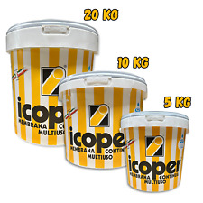 Icobit Icoper Multiuso Membrana Guaina Liquida Impermeabilizzante Colore Grigio