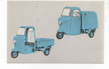 Cartolina pubblicitaria vintage, LAMBRETTA 150 150 FD-C SCOOTER TRUCK,