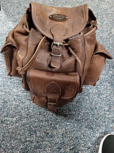 Zaino vintage tutto pelle - zaino,