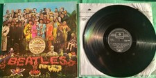 Beatles Sgt. Pepper Parlophone South Asian print w/ different sleeve & song list