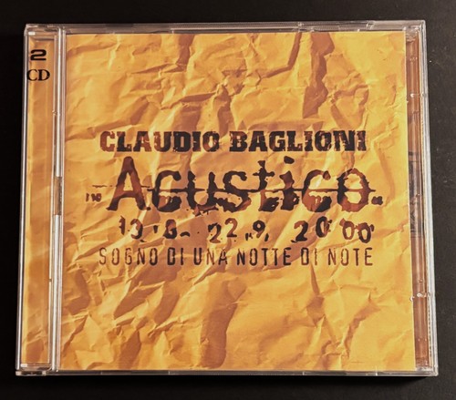 Claudio baglioni - cd,