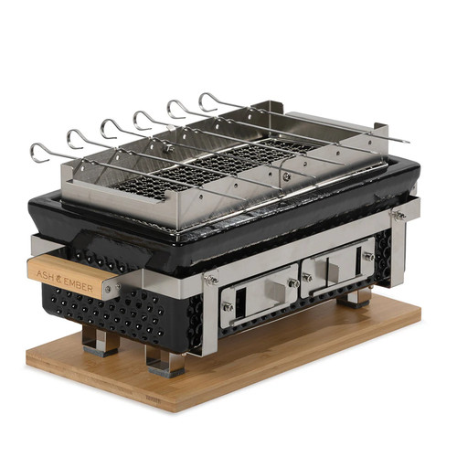 Ash ember hibachi set - ash,