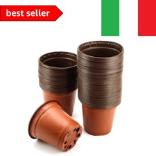 QWORK Set di 100 vasi per