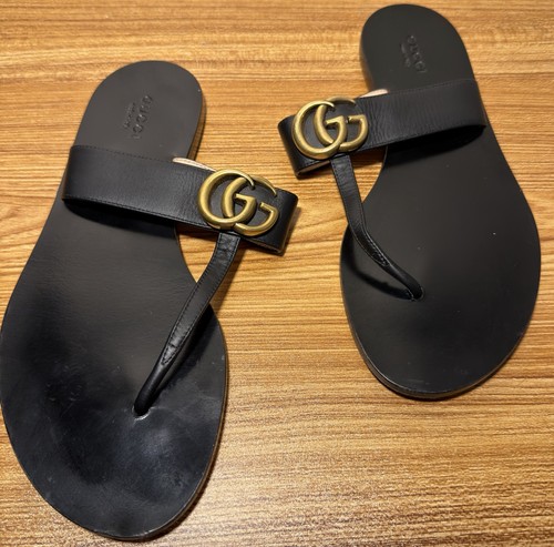 Sandali infradito gucci neri - sandali,