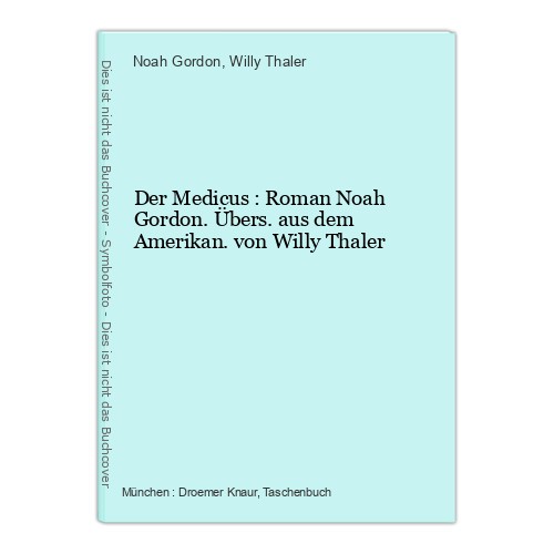 Der medicus roman noah - der,