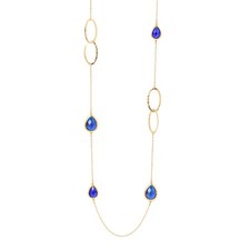 Collana lunga 90 donna acciaio