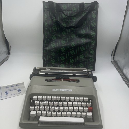 1970s olivetti lettera - olivetti, 35l