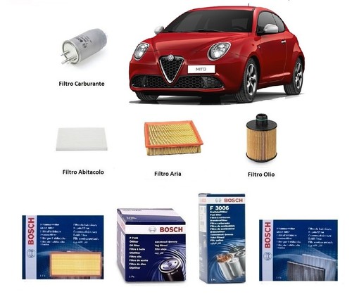 Kit filtri tagliando - kit, per