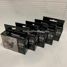 5x inchiostro BK per Epson 69