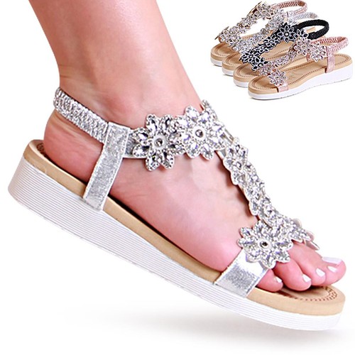 Sandali con tacco cuneo in - tacco,