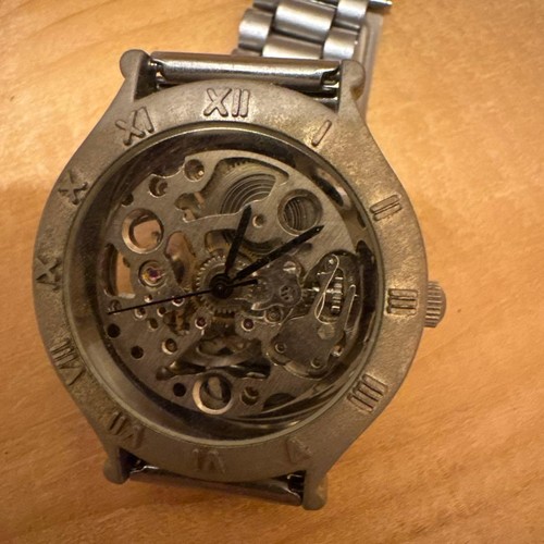 Orologio antico scheletro arca - orologio,