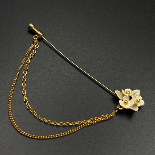 Spilla vintage oro - , fiore